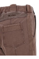 Front split pants Brown
