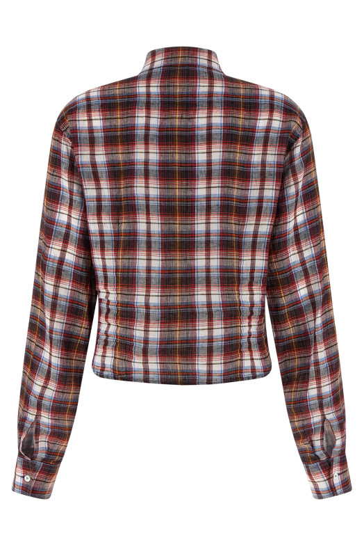 'Check Baby' shirt Red