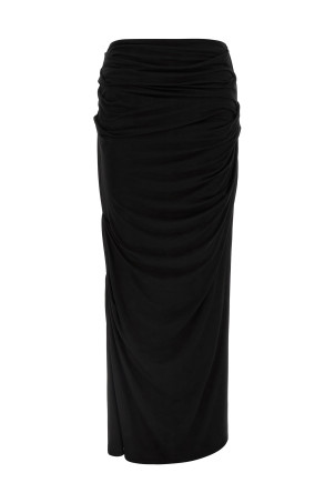 'Drape' skirt Black
