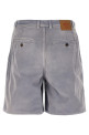 Gabardine bermuda shorts Gray