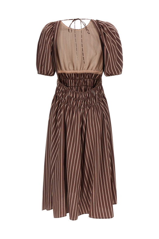 'Ethel' dress Brown