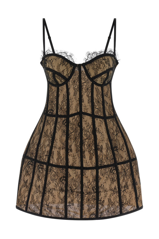 Lace dress Black