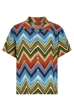 Macro zigzag shirt Multicolor