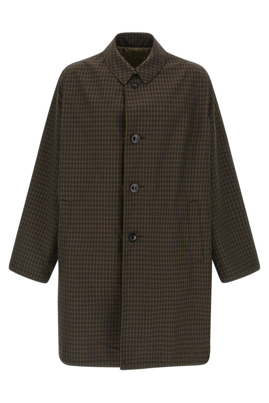 'Four Stitches' reversible trench coat Multicolor