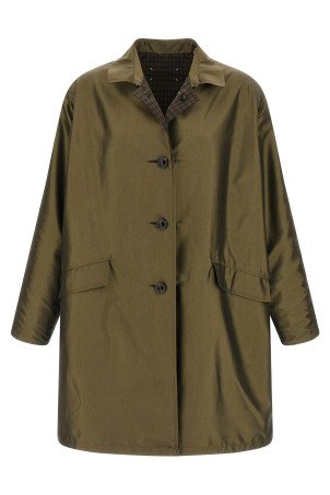 'Four Stitches' reversible trench coat Multicolor