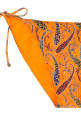 Floral 'Paisley' bikini orange