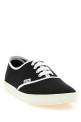 Cotton drill sneakers Black