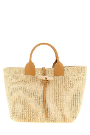 'L Le Roseau' shopping bag Beige