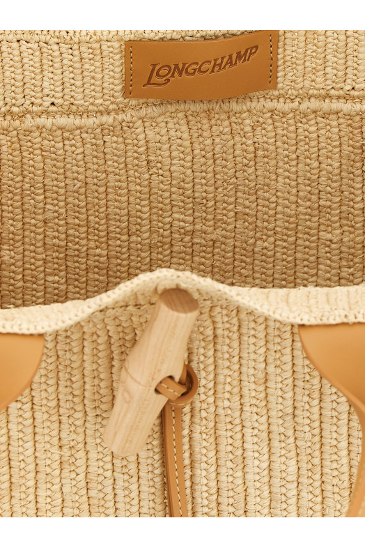 'L Le Roseau' shopping bag Beige