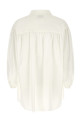 'Frilled Gather' shirt White