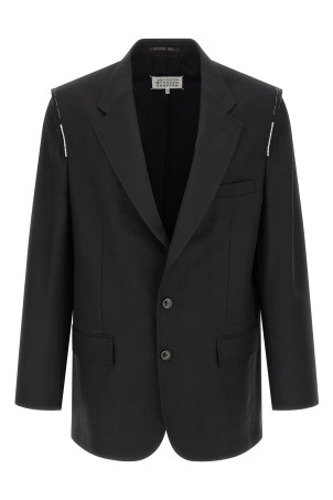 Single-breasted blazer  Black