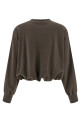 Cotton sweatshirt Brown