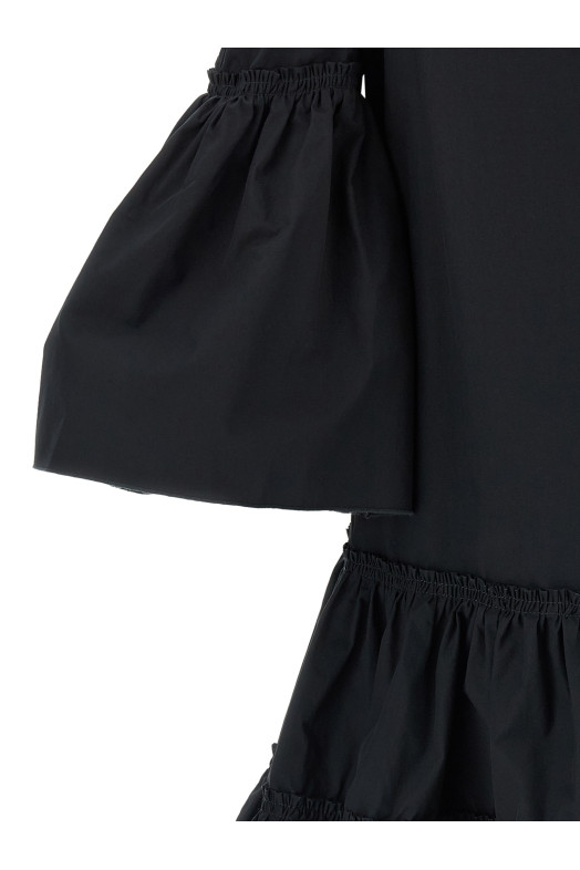 'Ruffles' dress Black