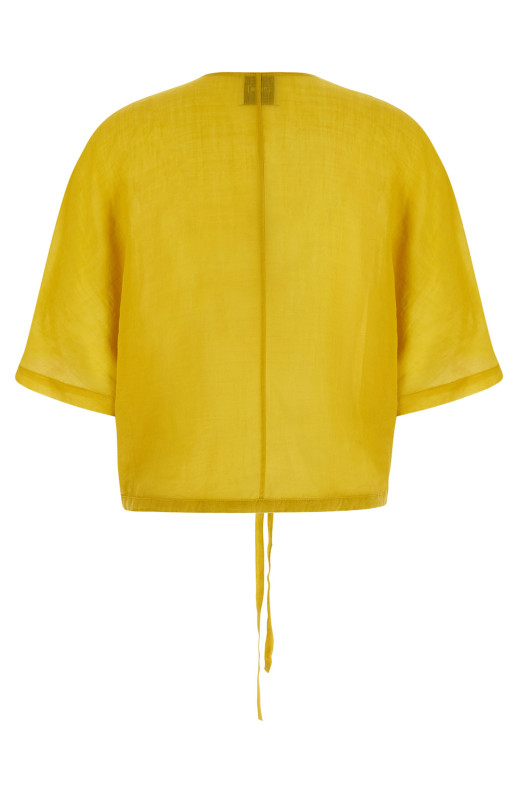 Gathered top Yellow