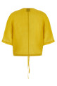 Gathered top Yellow