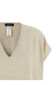 Lamé thread sweater Gold