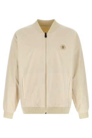 'Future' reversible bomber jacket Beige