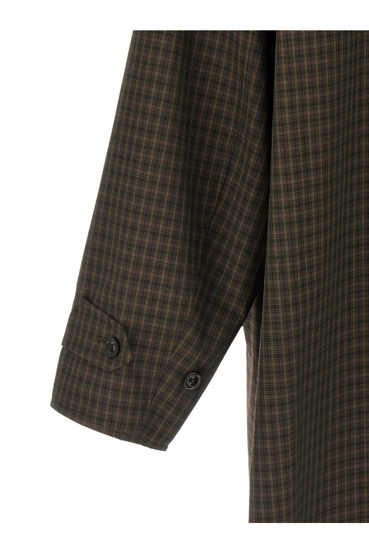 'Four Stitches' reversible trench coat Multicolor