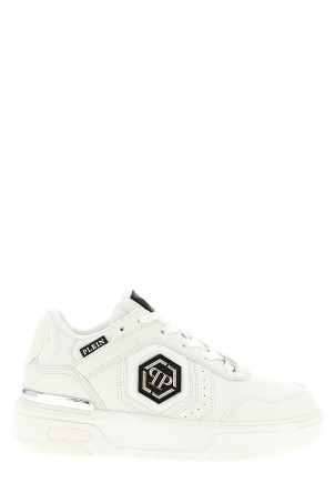 'SK8R' sneakers White