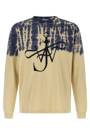 'Ribbon Anchor' tie-dye T-shirt Multicolor