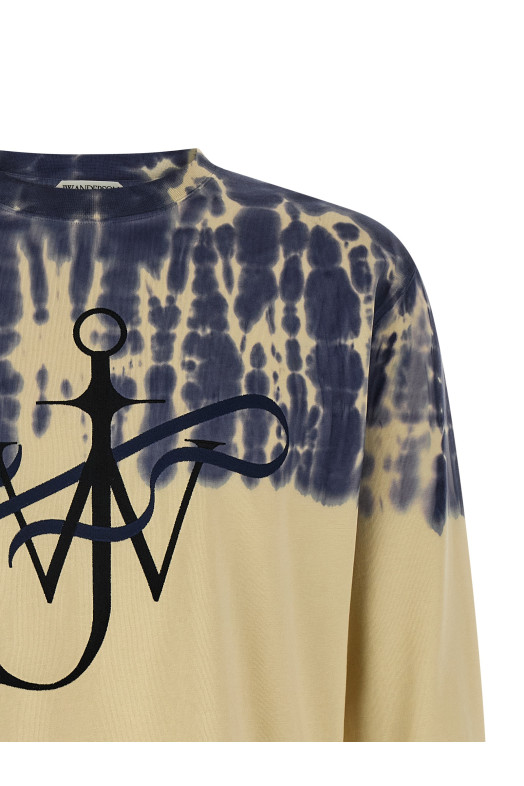 'Ribbon Anchor' tie-dye T-shirt Multicolor