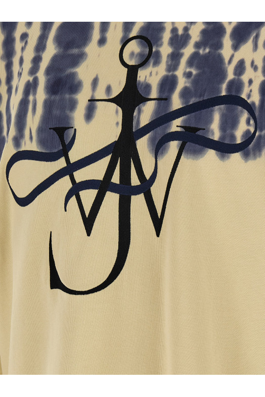 'Ribbon Anchor' tie-dye T-shirt Multicolor