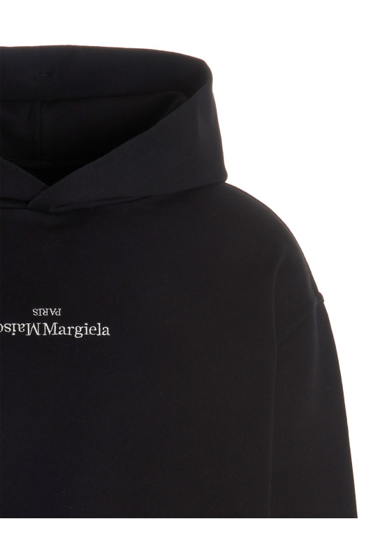 'Maison Margiela Paris' hoodie Black