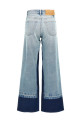 Contrast insert jeans BLUE