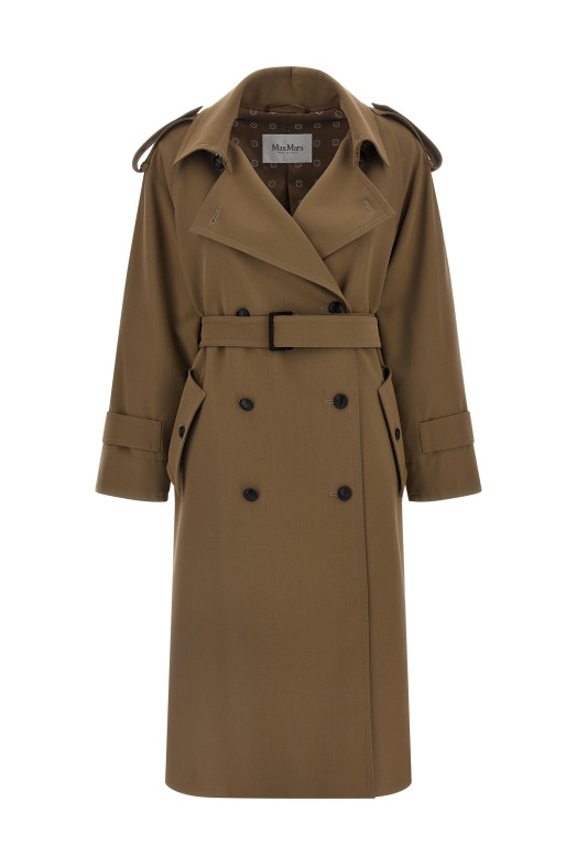 'Mxmcerto' trench coat Brown