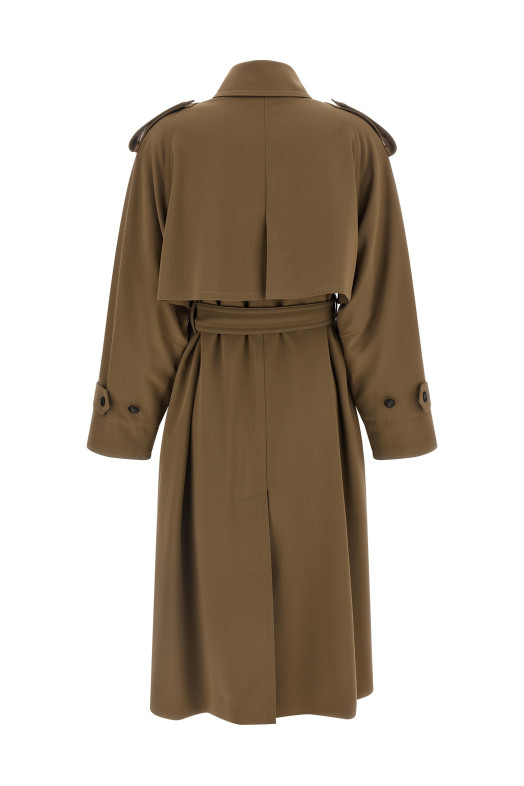 'Mxmcerto' trench coat Brown