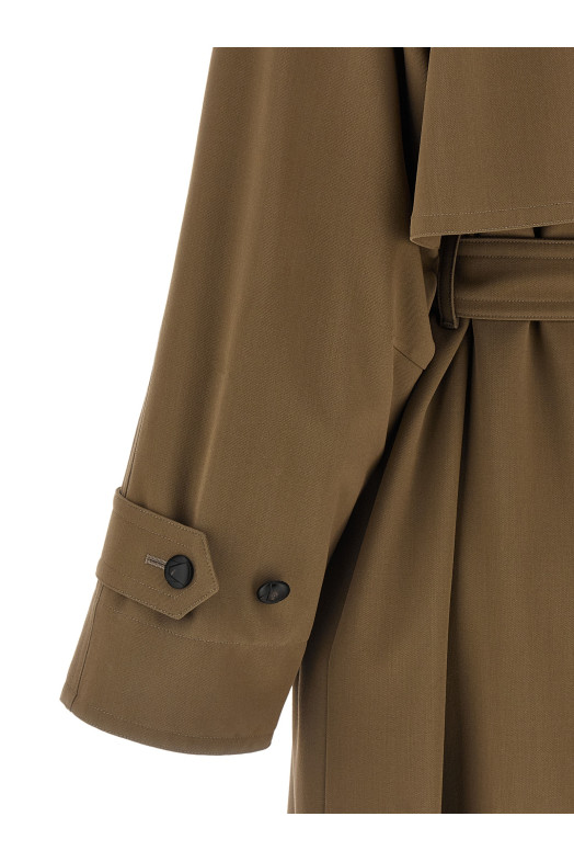 'Mxmcerto' trench coat Brown