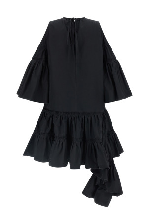 'Ruffles' dress Black