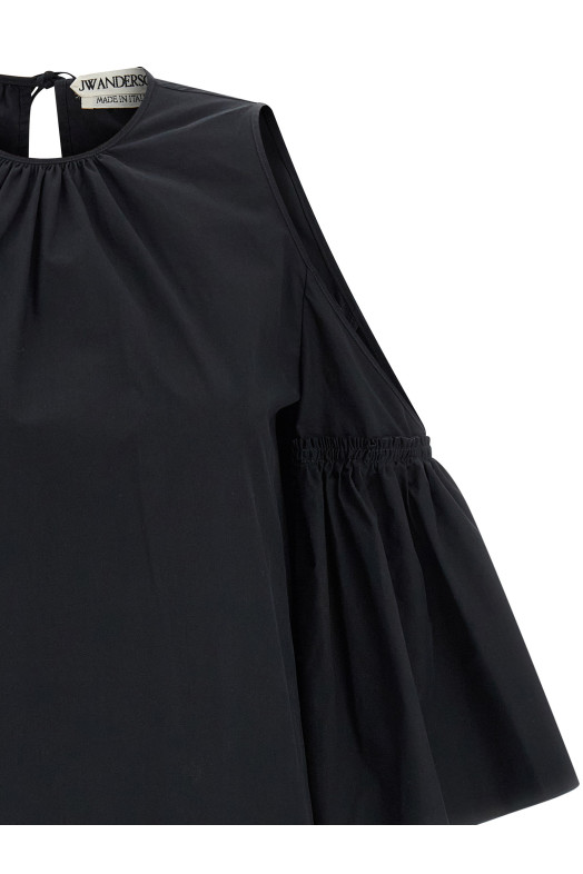 'Ruffles' dress Black