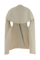 Asymmetrical cape Gray