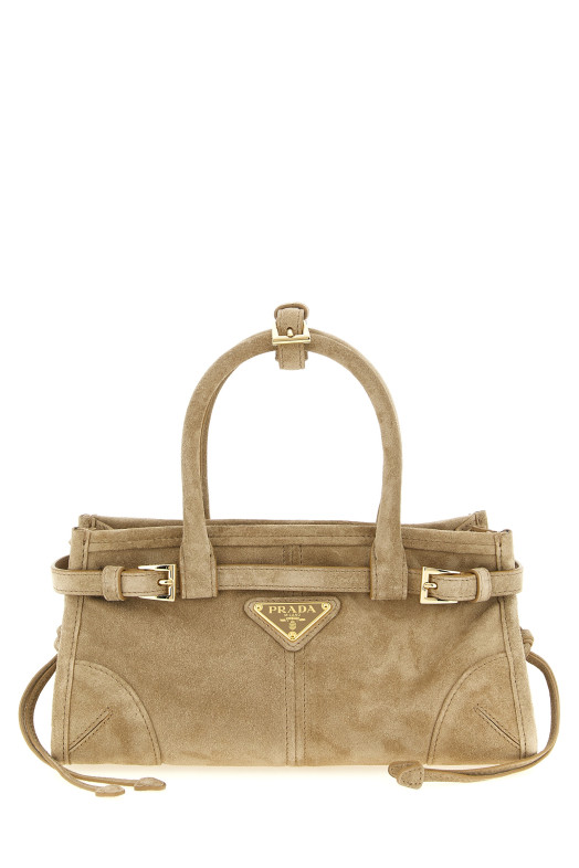 'Prada Bonnie' mini handbag Beige