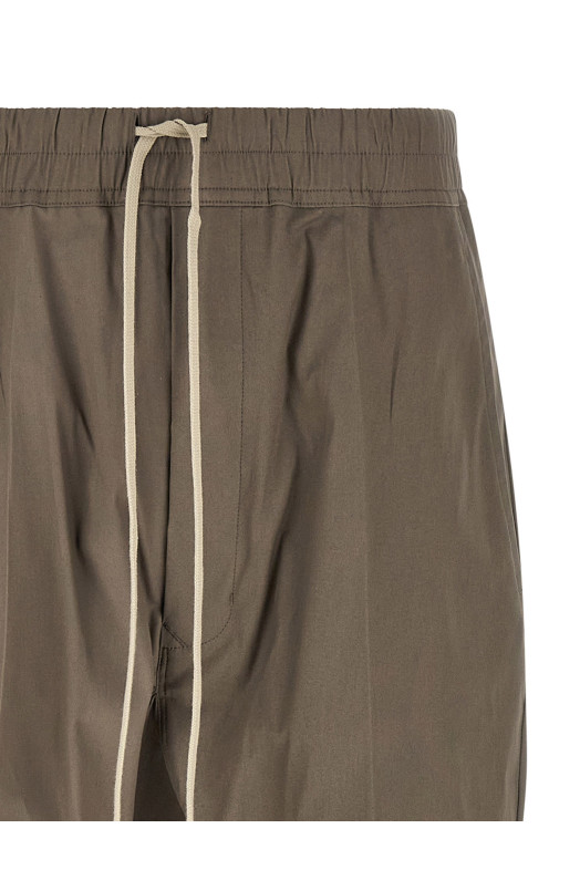 'Drawstring Long' pants Gray