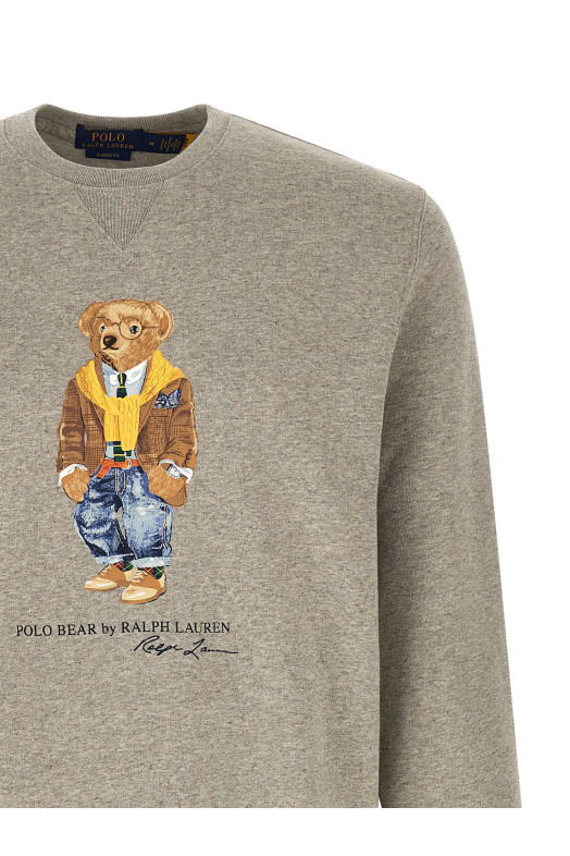 'Polo Bear' sweatshirt Gray