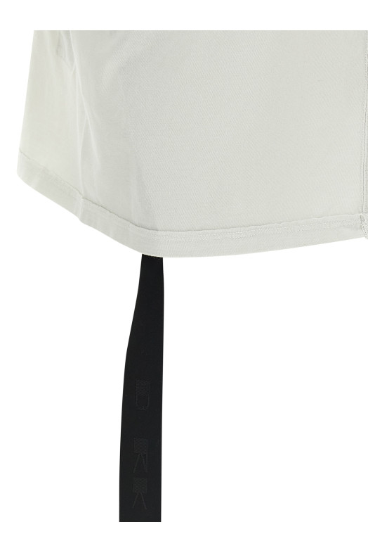 'Cropped Small Level T' T-shirt Gray