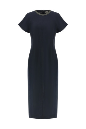 'Precious Collar' dress Blue