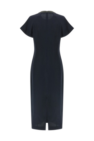 'Precious Collar' dress Blue
