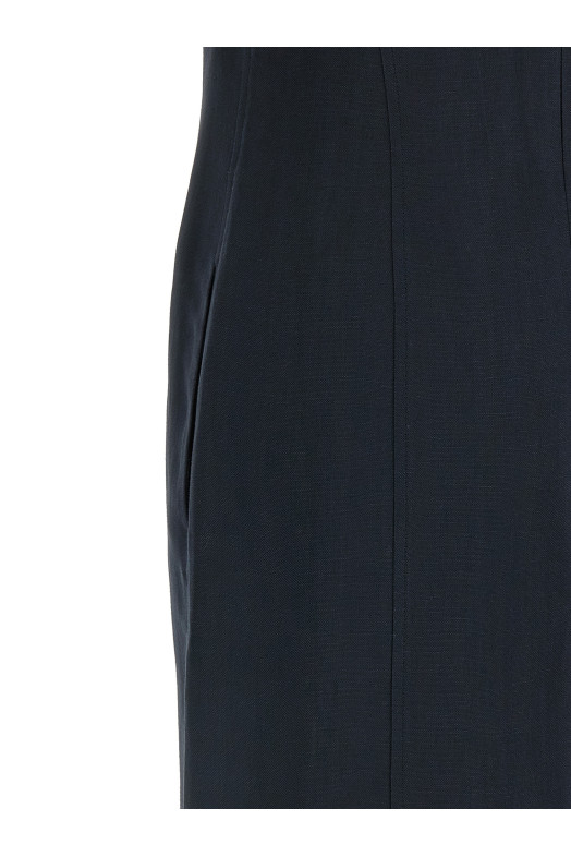 'Precious Collar' dress Blue