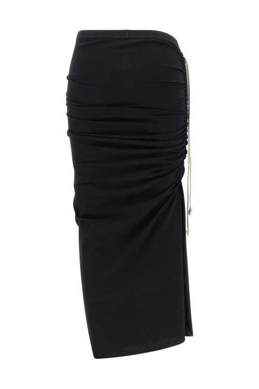 'Edfu Knee' skirt Black