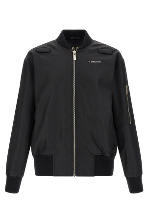 'Outer' bomber jacket Black
