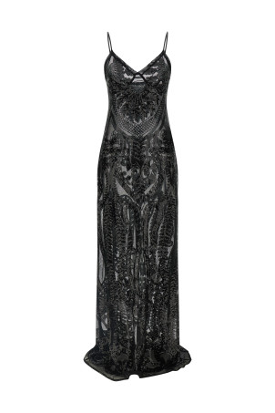 Sequin dress Black