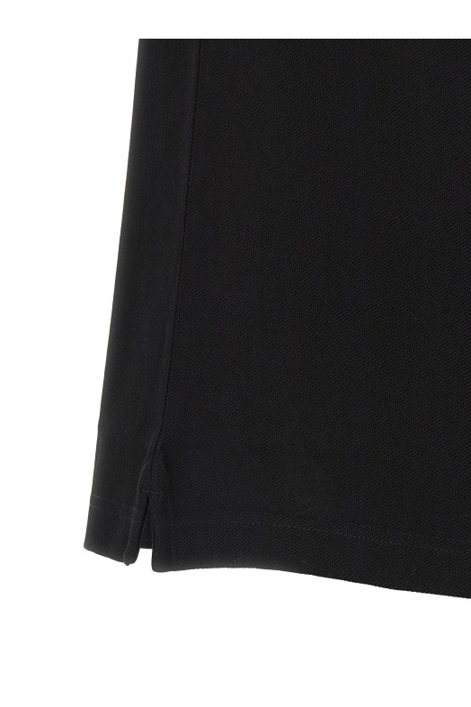 Embroidery polo shirt Black