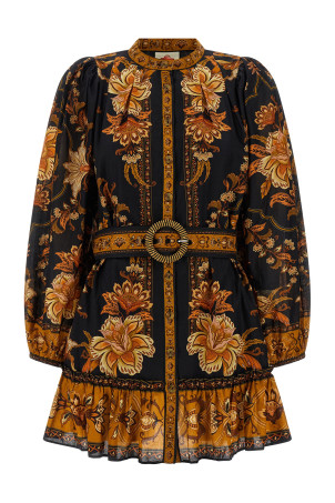 'Majestic Garden Black' dress Black