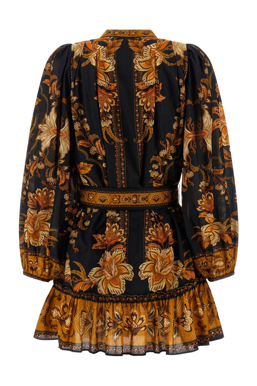 'Majestic Garden Black' dress Black