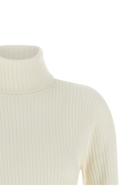 'Mira' turtleneck sweater White