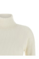 'Mira' turtleneck sweater White