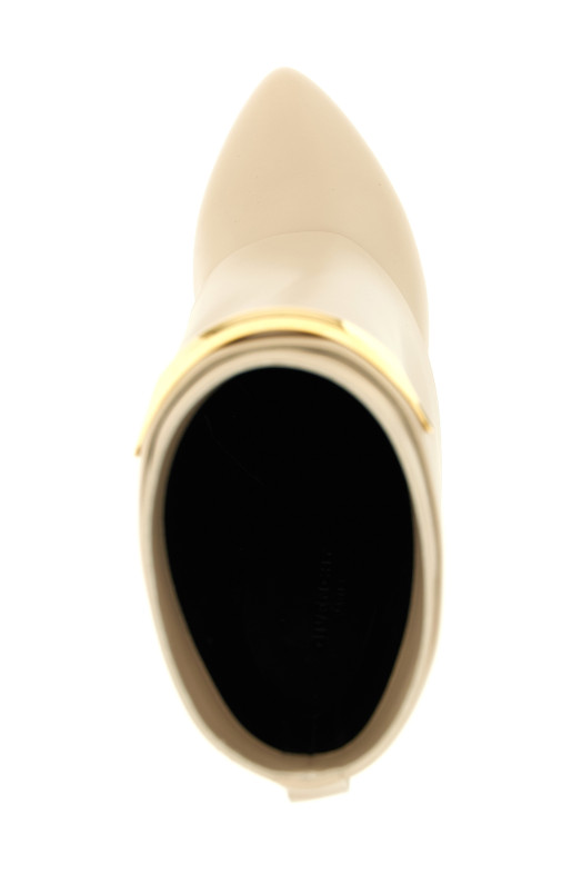 'Shark Pinch' ankle boots Beige